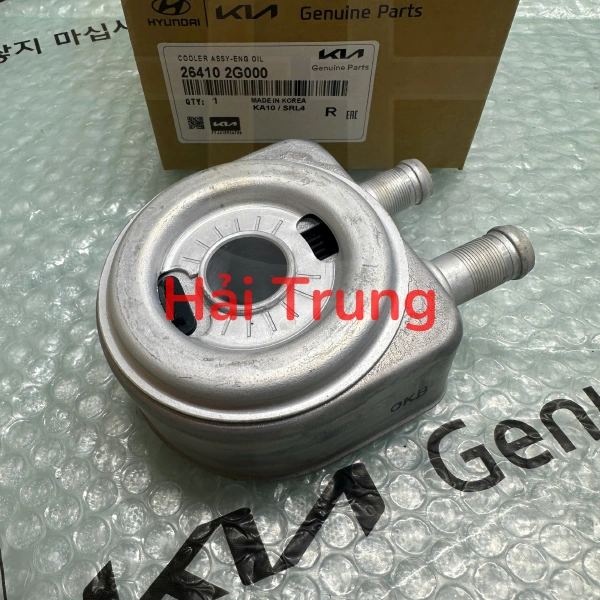 Két làm mát dầu động cơ Santafe, Sorento, Sonata 264102G000