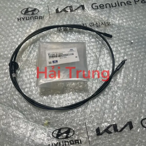 Dây giật nắp capo Hyundai Santafe chính hãng