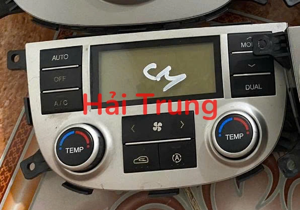 Tháo xe bảng điều khiển công tắc điều hòa Ac Hyundai Santafe 2006 2007