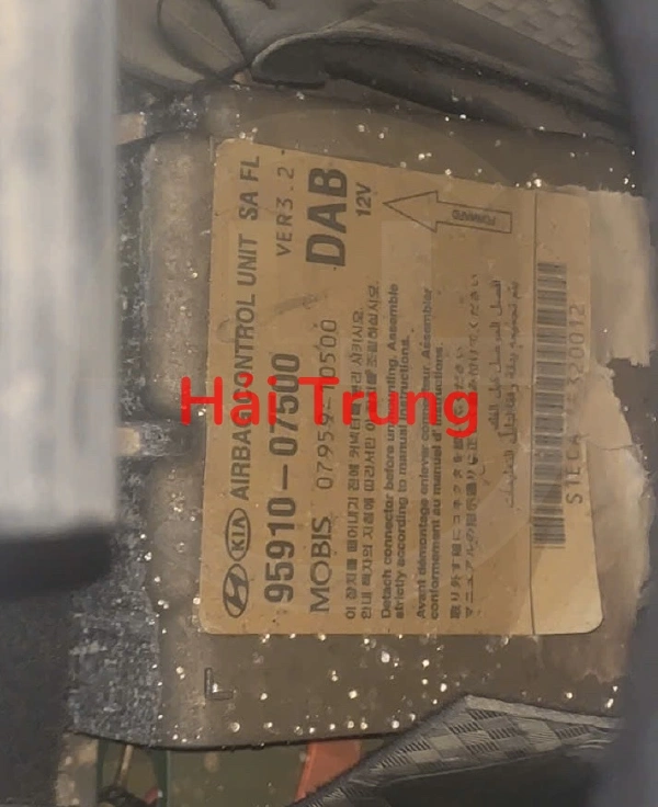 Hộp điều khiển túi khí Kia Morning 9591007500