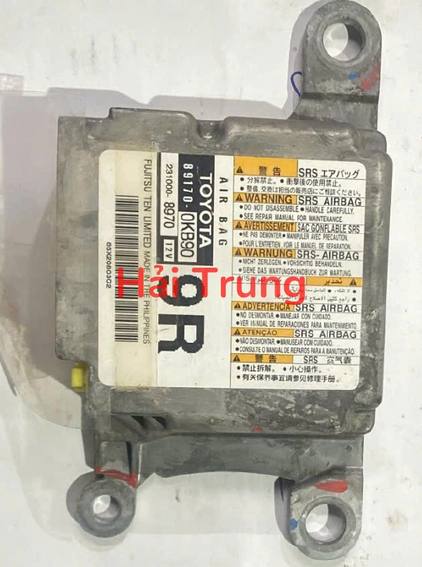 891700KB90 Tháo xe Hộp điều khiển túi khí Toyota Fortuner 2017-2020