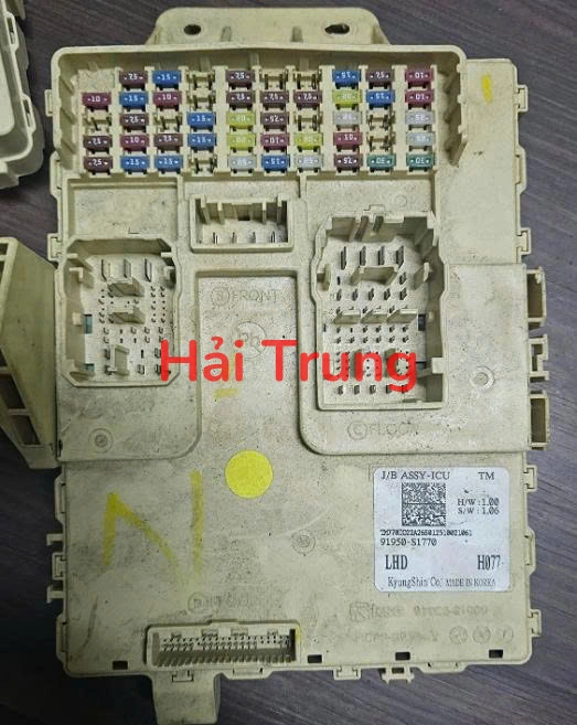 91950S1770 Hộp cầu trì Hyundai Santafe Tháo xe