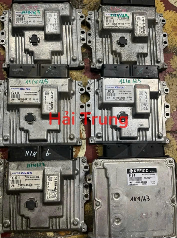391064A100 391064A500 391064A000 Tháo xe  Hộp điều khiển động cơ Hộp đen ECU Hyundai Porter