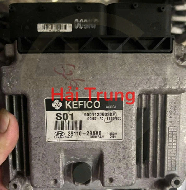 Tháo xe Hộp điều khiển động cơ hộp đen Ecu Avante, I30, Elantra 391102BAA0