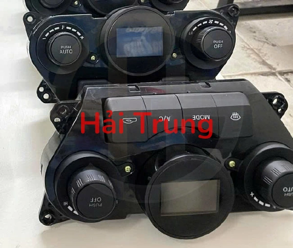 Bảng điều khiên công tắc điều hòa AC Kia Morning 2008 2009 2010 2011