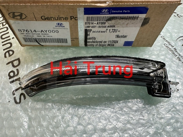 Đèn xi nhan gương Hyundai Accent 2024 2025 2026 2027 87614AY000 87624AY000