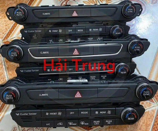 Tháo xe bảng điều khiển công tắc điều hòa Ac Kia Carnival 2021-2024