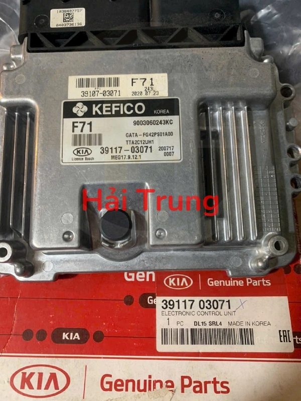HỘP ĐIỀU KHIỂN ĐỘNG CƠ ECU KIA MORNING 2004-2011 3911703071