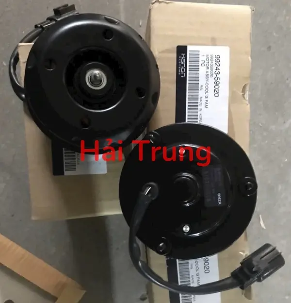 Mô tơ quạt két nước Hyundai Solati chính hãng Hcc 9924359020