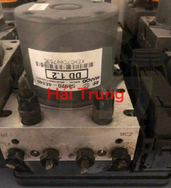 589204E840 Tháo xe Cụm ABS Kia Bongo 3 2016