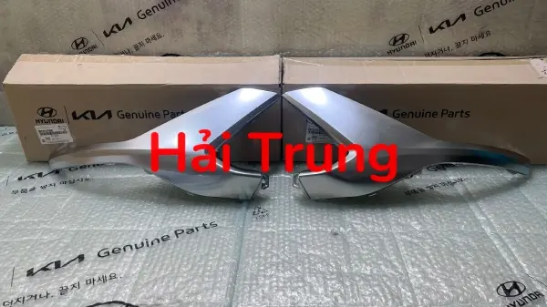 Ốp mạ cản trước Hyundai Santafe 2021-2023 chính hãng 86578S1600 , 86579S1600