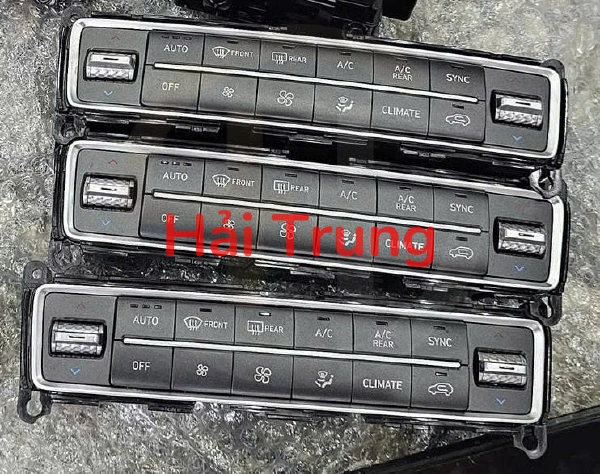 Cụm công tắc điều hòa AC Hyundai Santafe 2022-2026 Tháo xe Zin