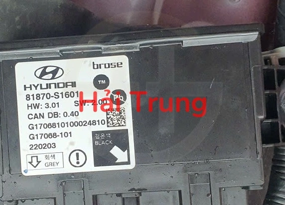 81870S1601 Hộp điều khiển cửa Hyundai Santafe 2022-2024 Tháo xe
