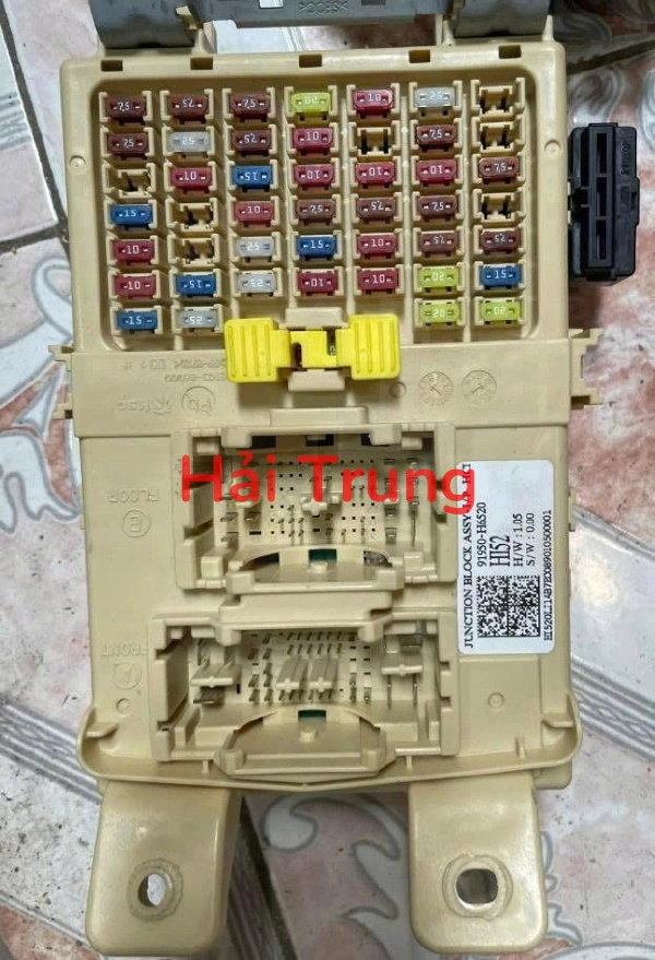 91950H6520 Tháo xe hộp cầu trì Hyundai Accent 2021 2022 2023