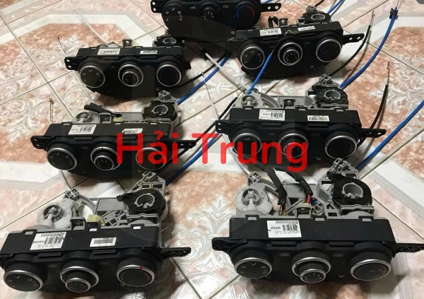 Tháo xe bảng điều khiển điều AC Kia Morning 2015 2016 2017