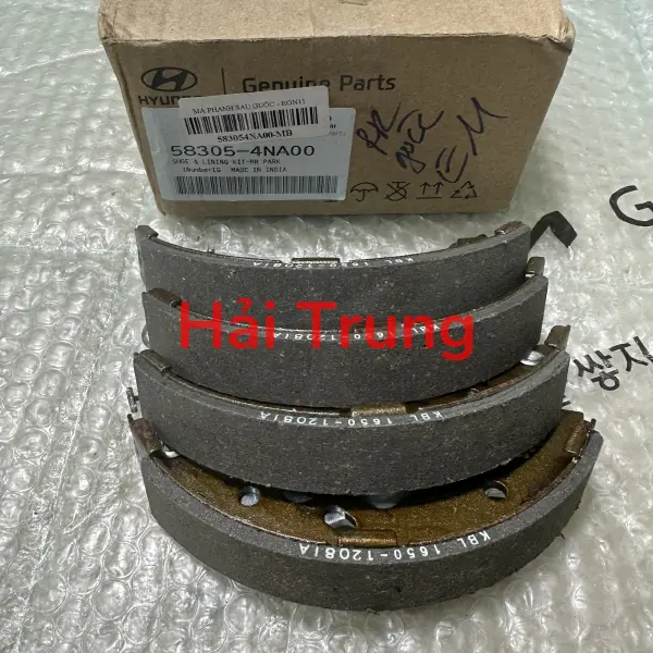 Guốc phanh sau Hyundai Eon 2010 chính hãng