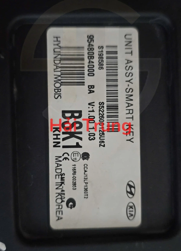 Hộp điều khiển Smart key Hyundai i10 Grand 2014-2020 95480B4000