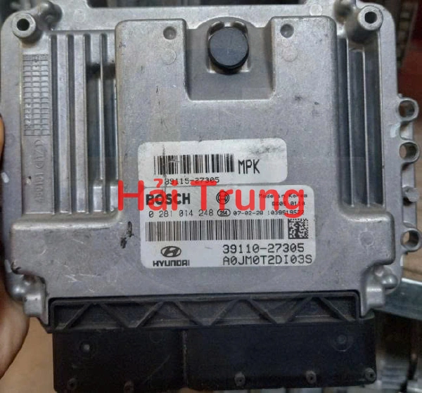 Tháo xe Hộp điều khiển động cơ hộp đen Ecu Hyundai Tucson 2009-2010 3911027305