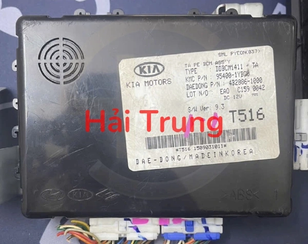 Tháo xe Hộp điều khiển thân xe BCM Kia Morning 954001YBC0