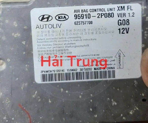 959102P080 Hộp điều khiển túi khí Kia Sorento 2009-2013 Tháo xe