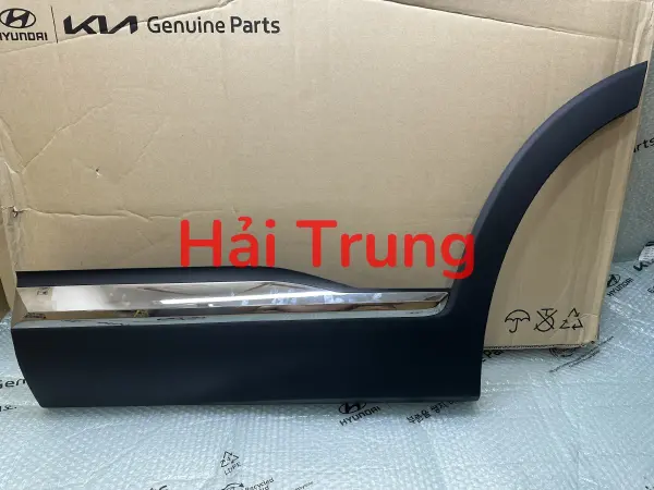 Ốp cánh cửa sau liền nẹp mạ đồng Hyundai Santafe 2019-2022 chính hãng 87731S1300 87732S1300