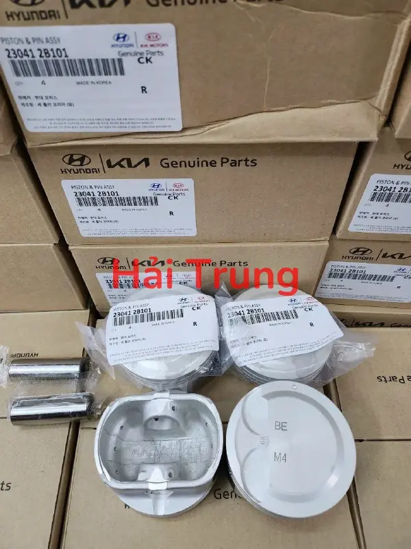 Piston 1.4 Hyundai Accent, Rio, I30 cao cấp 230412B101 