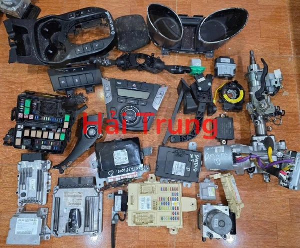 Tháo xe Bộ điện Hyundai Santafe 2016 2017 2018