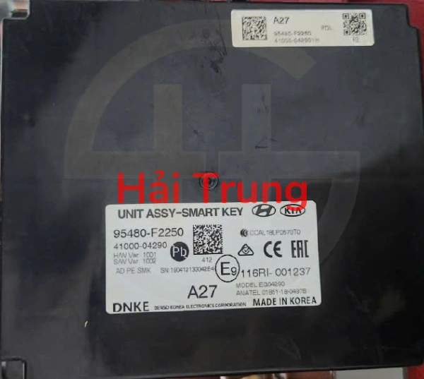 95480F2250 Hộp điều khiển khóa thông minh Smart Key Hyundai Elantra 2017-2020