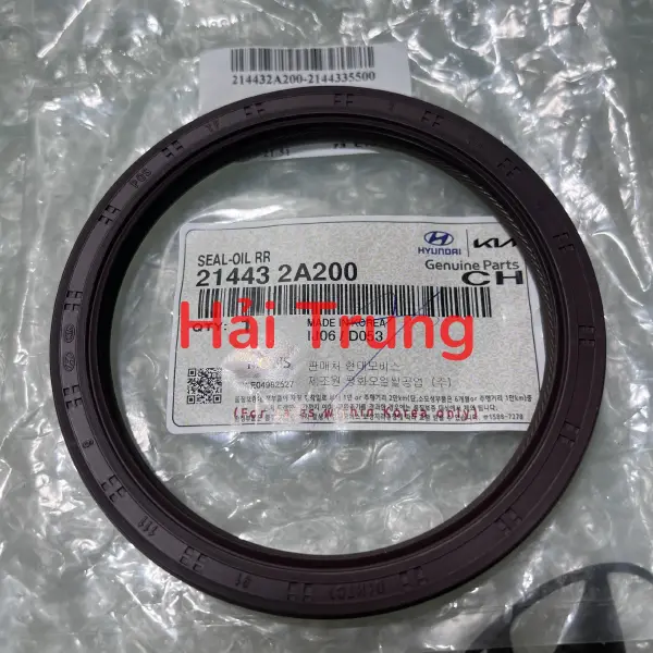 Phớt đuôi cốt máy Hyundai Santafe chính hãng