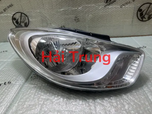Đèn pha Hyundai I10 2012 bên phải chính hãng