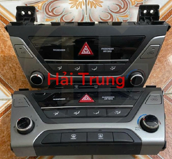 Tháo xe bảng điều khiển công tắc điều hòa Ac Hyundai Elantra 2017 2018