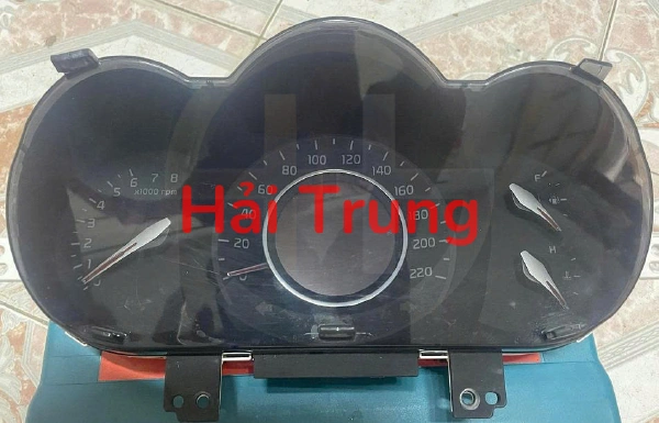 Tháo xe Đồng hồ táp lô Kia Rio 2015 2016 2017
