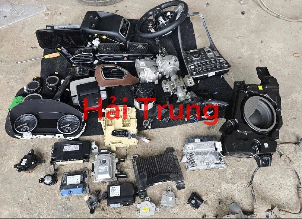 Tháo xe bộ điện Santafe