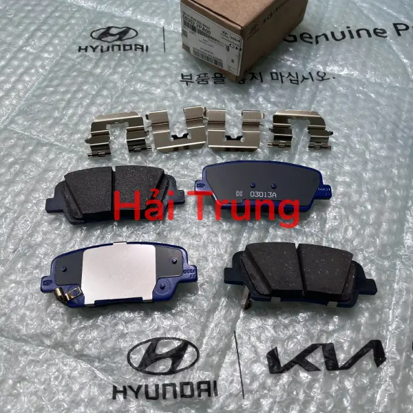 Má phanh sau Hyundai Santafe 2012 chính hãng